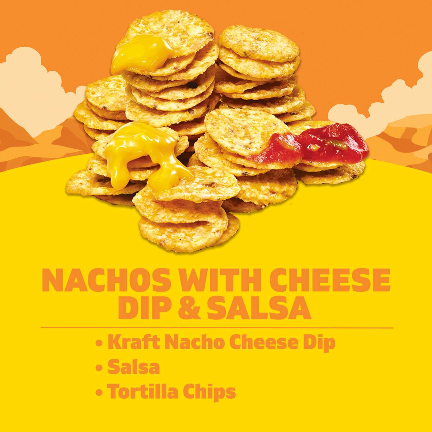 Lunchables Snack Kit Tray - Nachos with Cheese Dip & Salsa; image 3 of 3