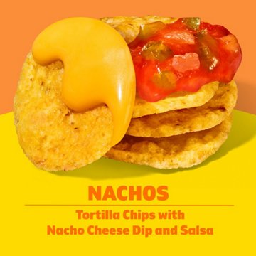 Lunchables Lunch Combinations Nacho Cheese Dip & Salsa, 4.4 oz