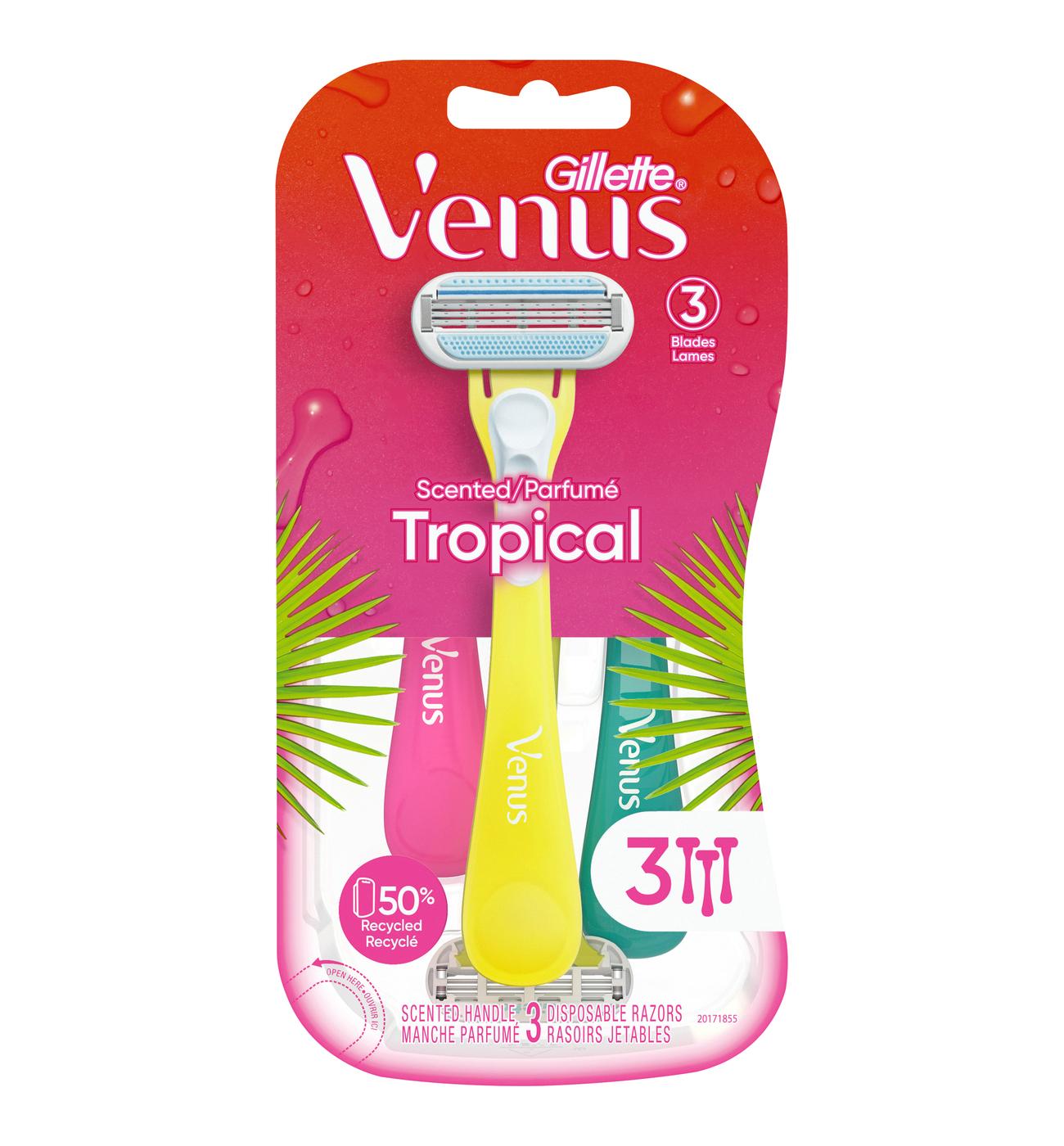 Gillette Venus Tropical Disposable Razors - Shop Razors & Blades