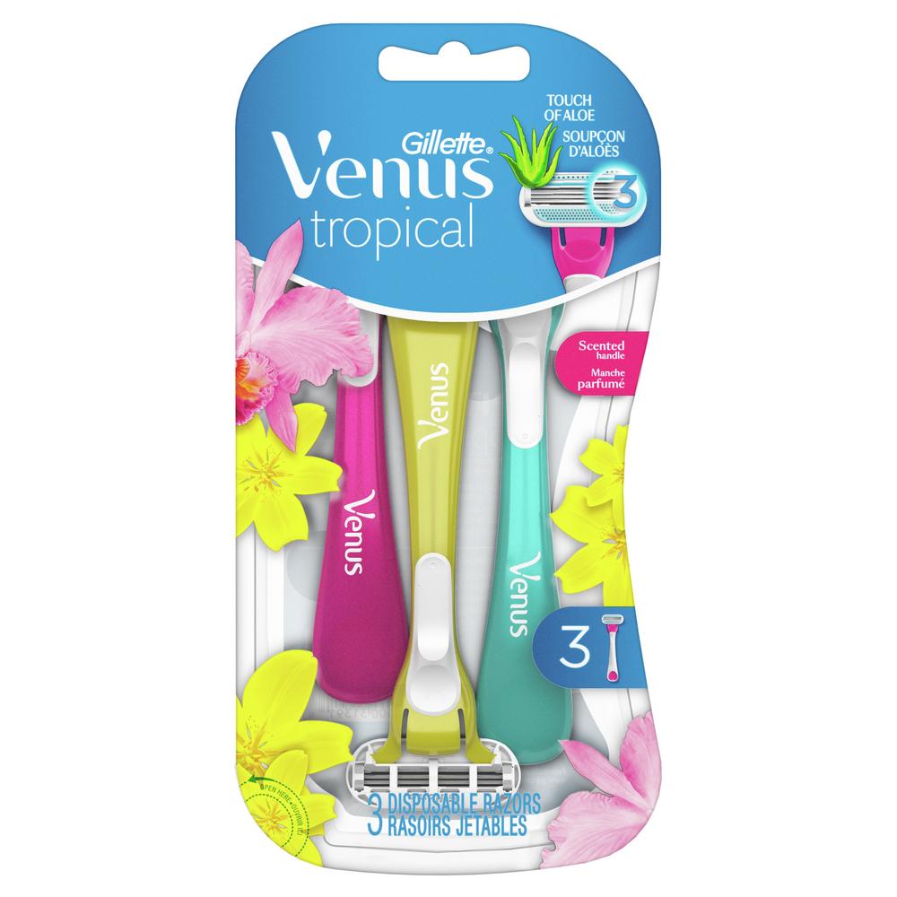 Gillette Venus Tropical Disposable Razors - Shop Razors & Blades