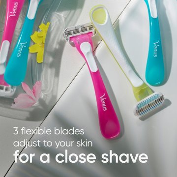 Venus Tropical Women's Disposable Razors