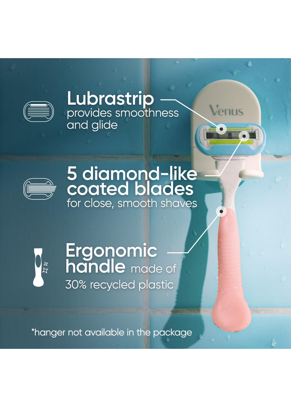 Gillette Venus Extra Smooth Pink Women's Razor with 2 Refills Shop