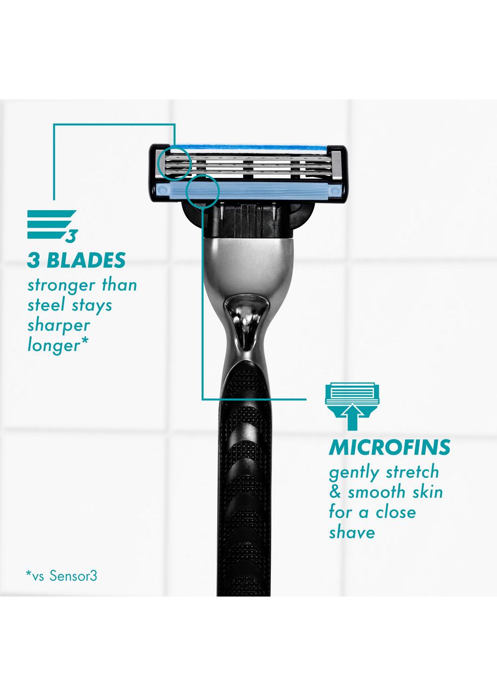 Gillette Mach3 Razor Blade Refills; image 5 of 11