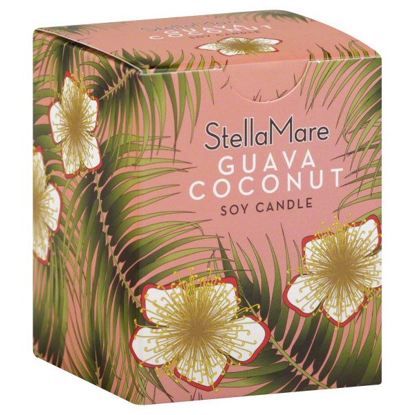 Stella Mare Guava Coconut Soy Candle Shop Candles at HEB
