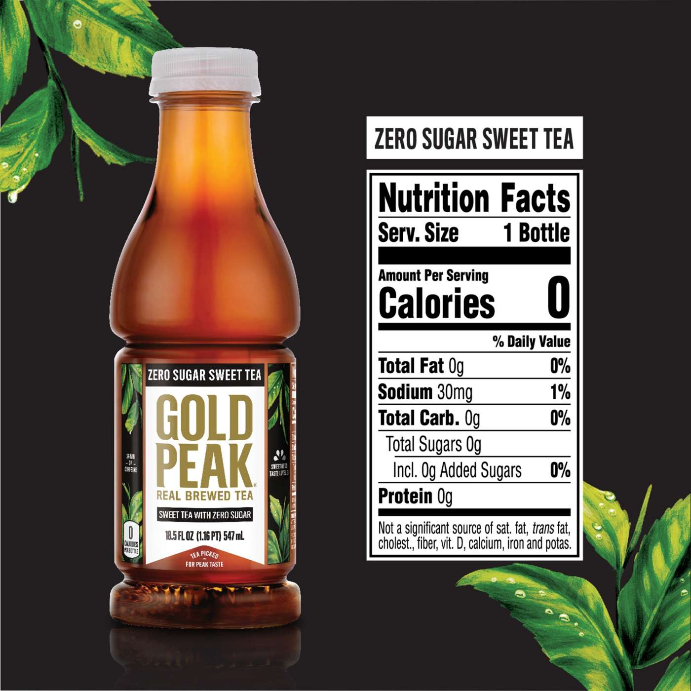 Gold Peak Sugar Diet Iced Sweet Tea Drink; image 2 of 7