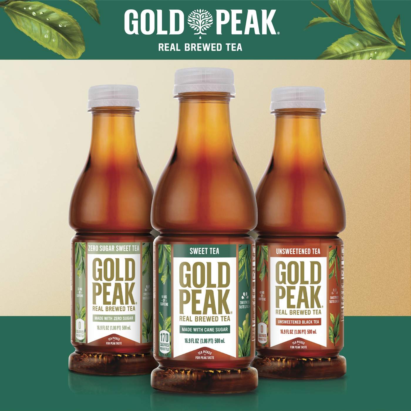 Gold Peak Green Iced Tea; image 3 of 7