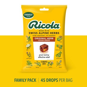 Ricola Cough Drops - Original Herb, 45 ct
