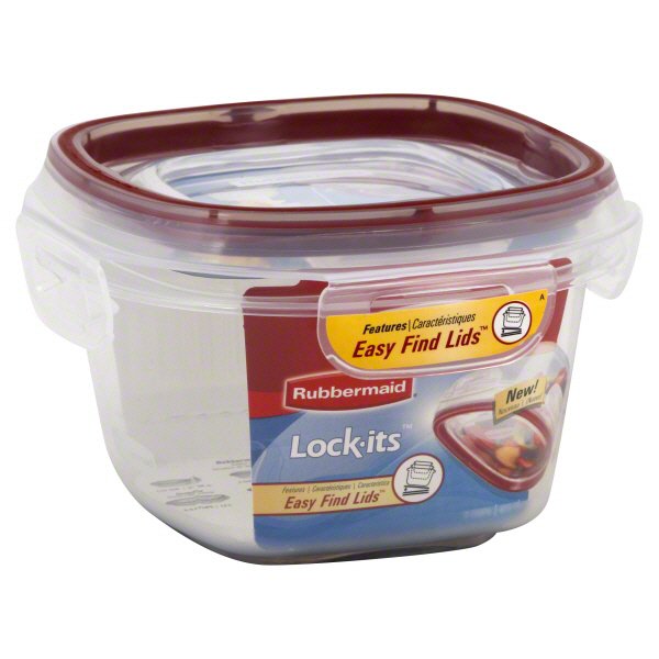 Rubbermaid Lock-its 2 Cups Container &amp; Lid - Shop Food storage at H-E-B