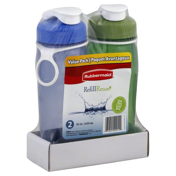 Rubbermaid 32 Oz. Chug Bottle 2 Pk., Hydration Packs