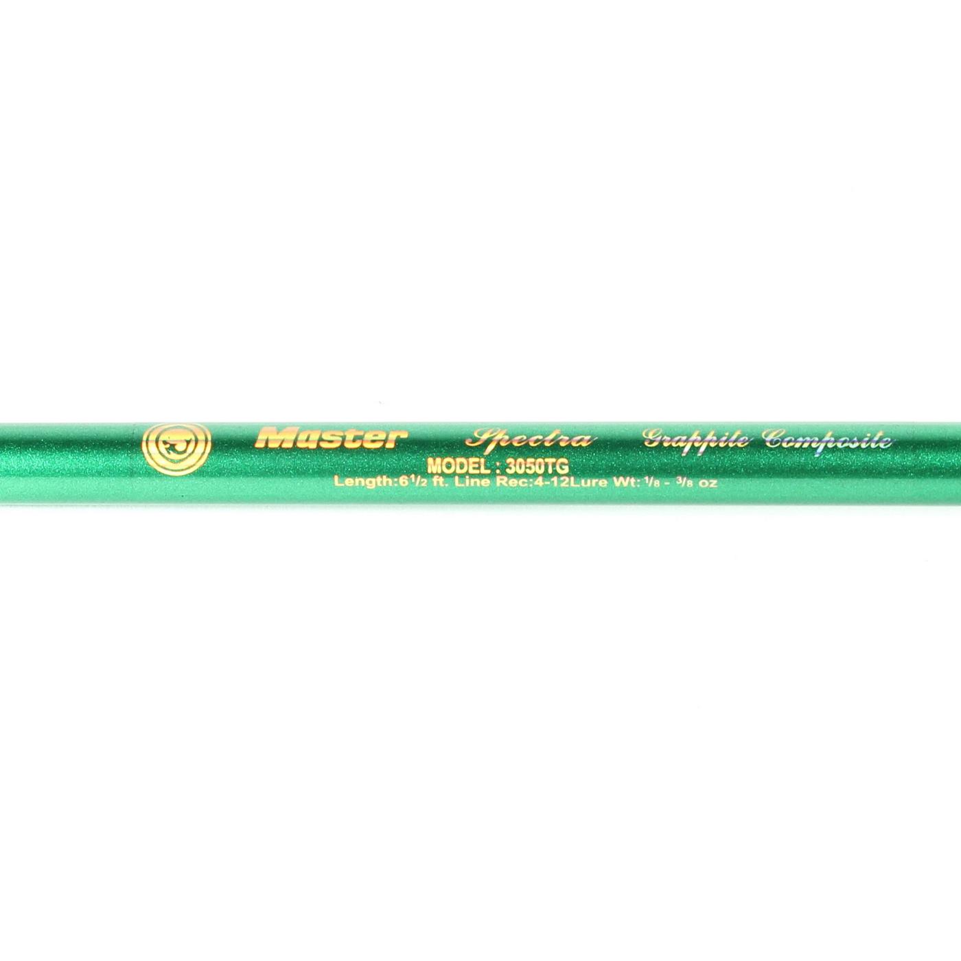 Master 6' 6'' Spectra Green 2 Piece Spinning Combo Rod - Shop Fishing at  H-E-B