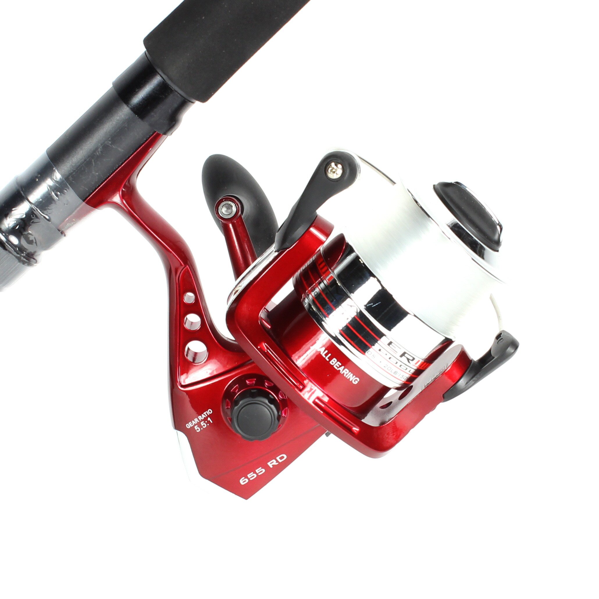 Master 7' Red Spectra Spincast Combo 650/3476 Rod - Shop Fishing