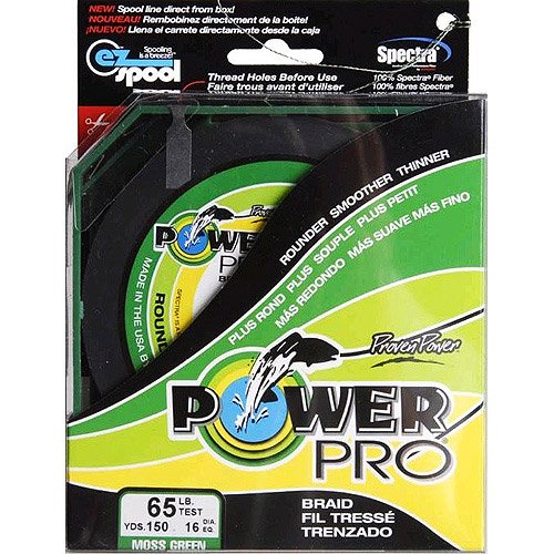 PowerPro Moss Green 65 LBS Microfilament Braided Line 150 Yards Shop