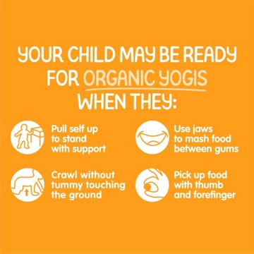 Happy Baby Organics Yogis Banana Mango & Yogurt Freeze-Dried Organic, 1 oz