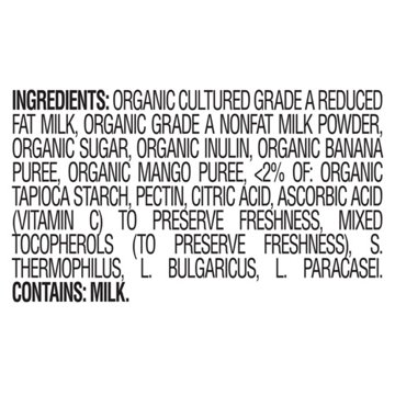 Happy Baby Organics Yogis Banana Mango & Yogurt Freeze-Dried Organic, 1 oz