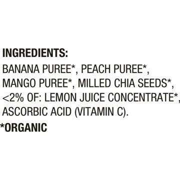 Happy Tot Organics Superfoods Stage 4 Organic Bananas Baby Food Pouch