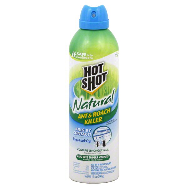 Hot Shot Natural Ant & Roach Killer Spray Shop Pest Control at HEB