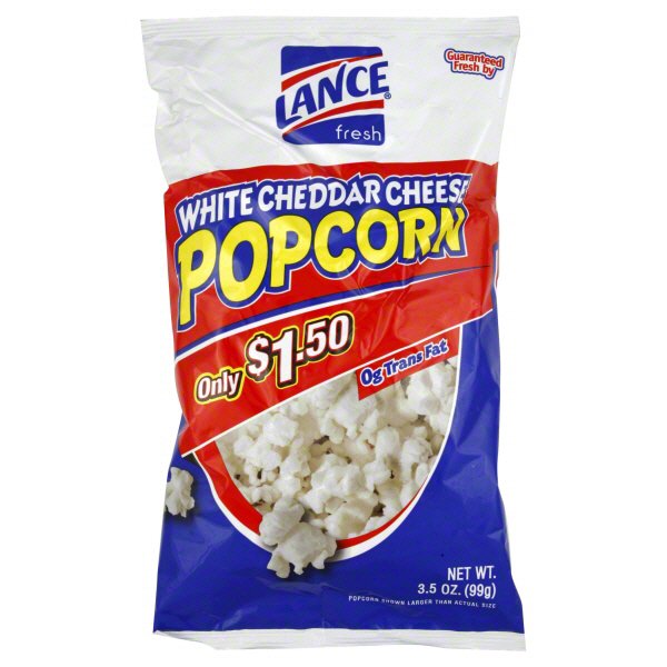Lance White Cheddar Cheese Popcorn Shop at HEB