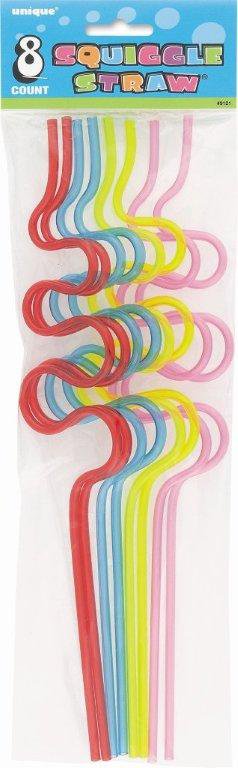 Unique Squiggle Shape Straws - Shop Straws At H-e-b