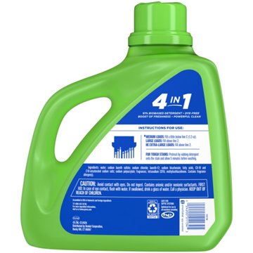 Purex HE Liquid Laundry Detergent, 115 Loads - Natural Elements Fresh Linen & Lilies