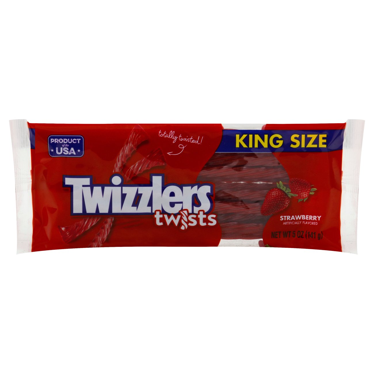 Twizzlers King Size Strawberry Twists - Shop Snacks & Candy At H-E-B