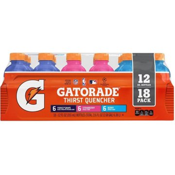 Gatorade Thirst Quencher Variety Pack 18 pk Bottles, 12 oz