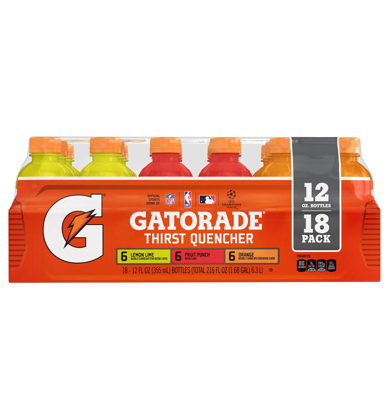 Gatorade Thirst Quencher Variety Pack 12 oz Bottles; image 1 of 2