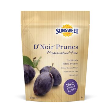 Sunsweet D'Noir Pitted Prunes, 8 oz