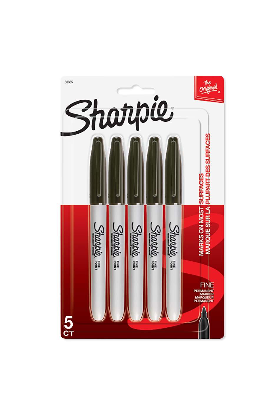 Sharpie Fine Tip Permanent Markers - Black Ink; image 1 of 2