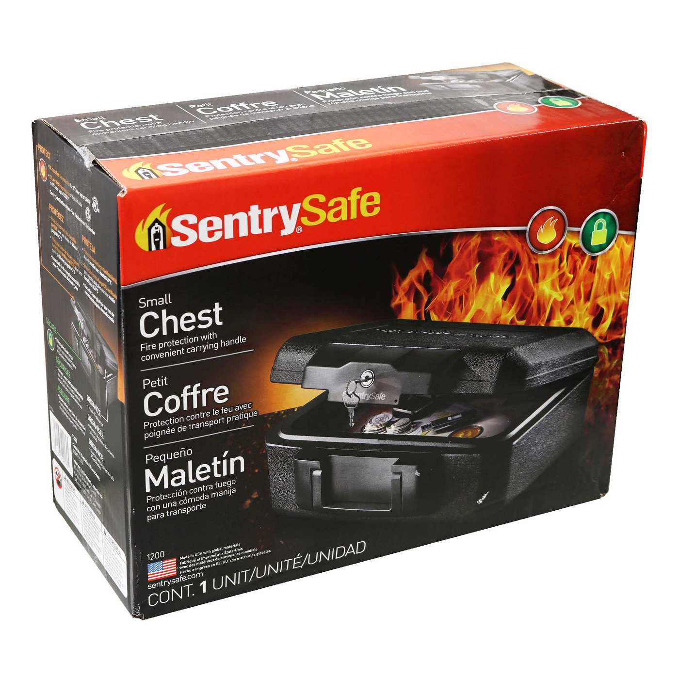 Sentry Privacy Lock Fire Safe; image 2 of 2