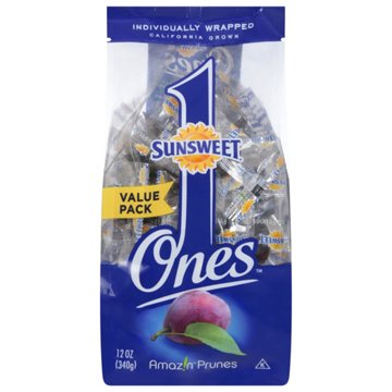 Sunsweet Ones Amaz!ng Prunes Value Pack, 12 oz