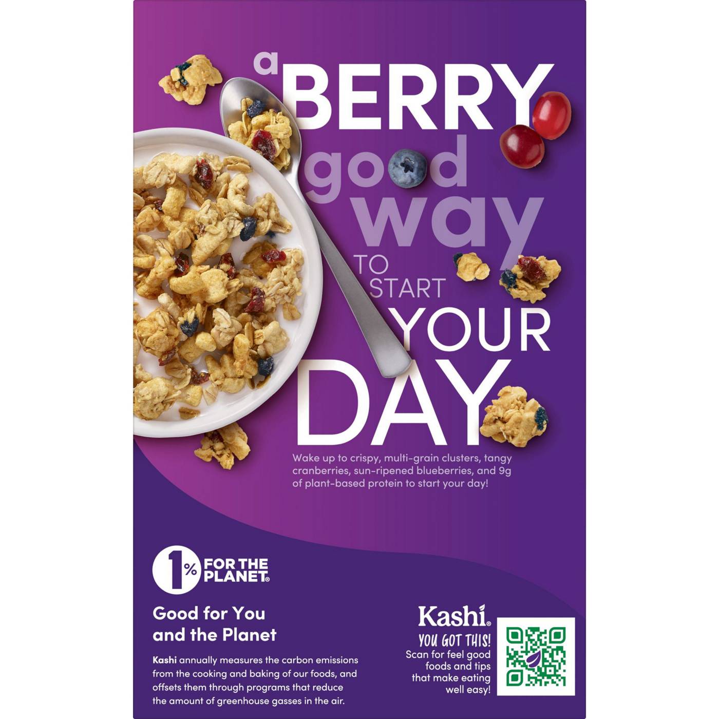 Kashi GO Toasted Berry Crisp Breakfast Cereal; image 4 of 8