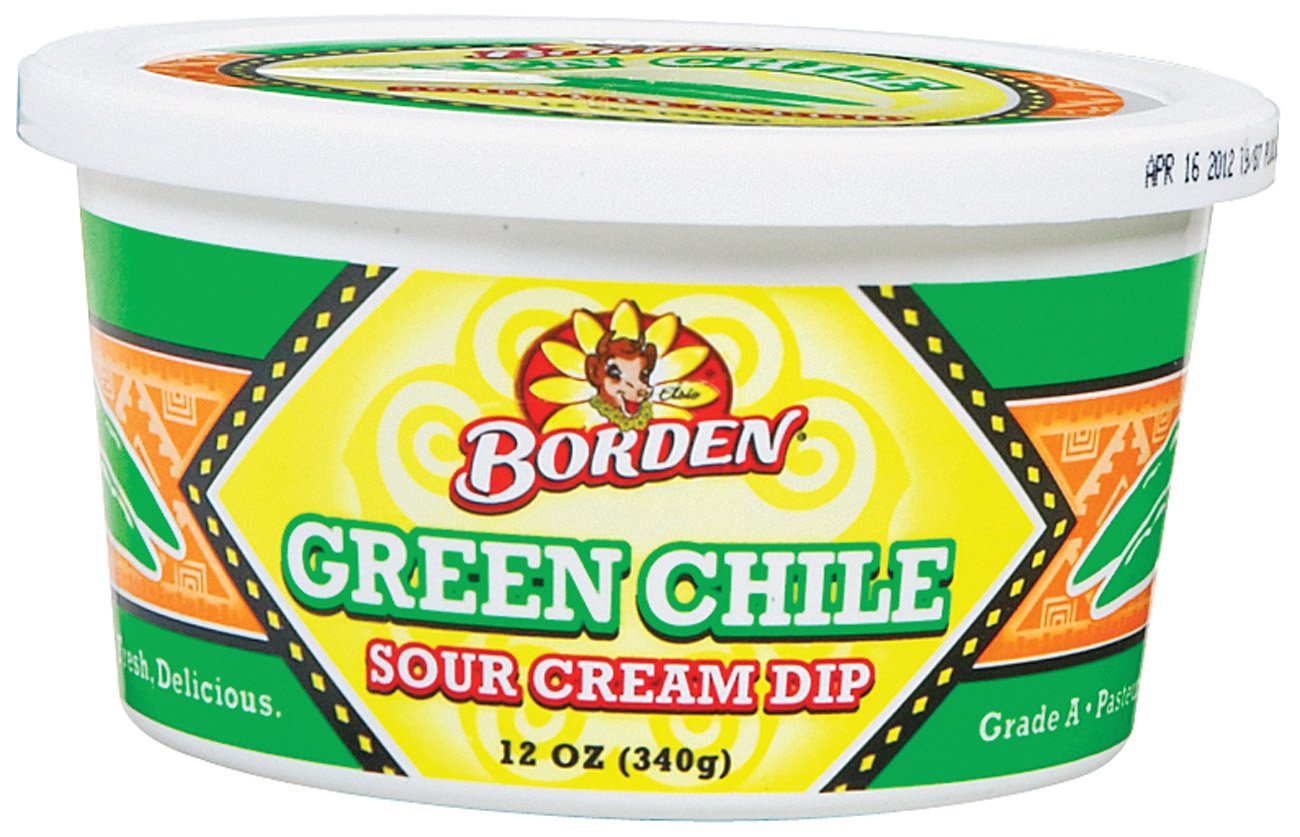 Borden Green Chile Sour Cream Dip Shop Dip at HEB
