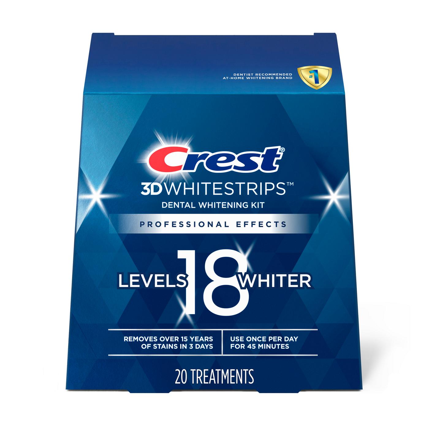 Crest 3D Whitestrips Professional Effects Dental Whitening Kit; image 1 of 6