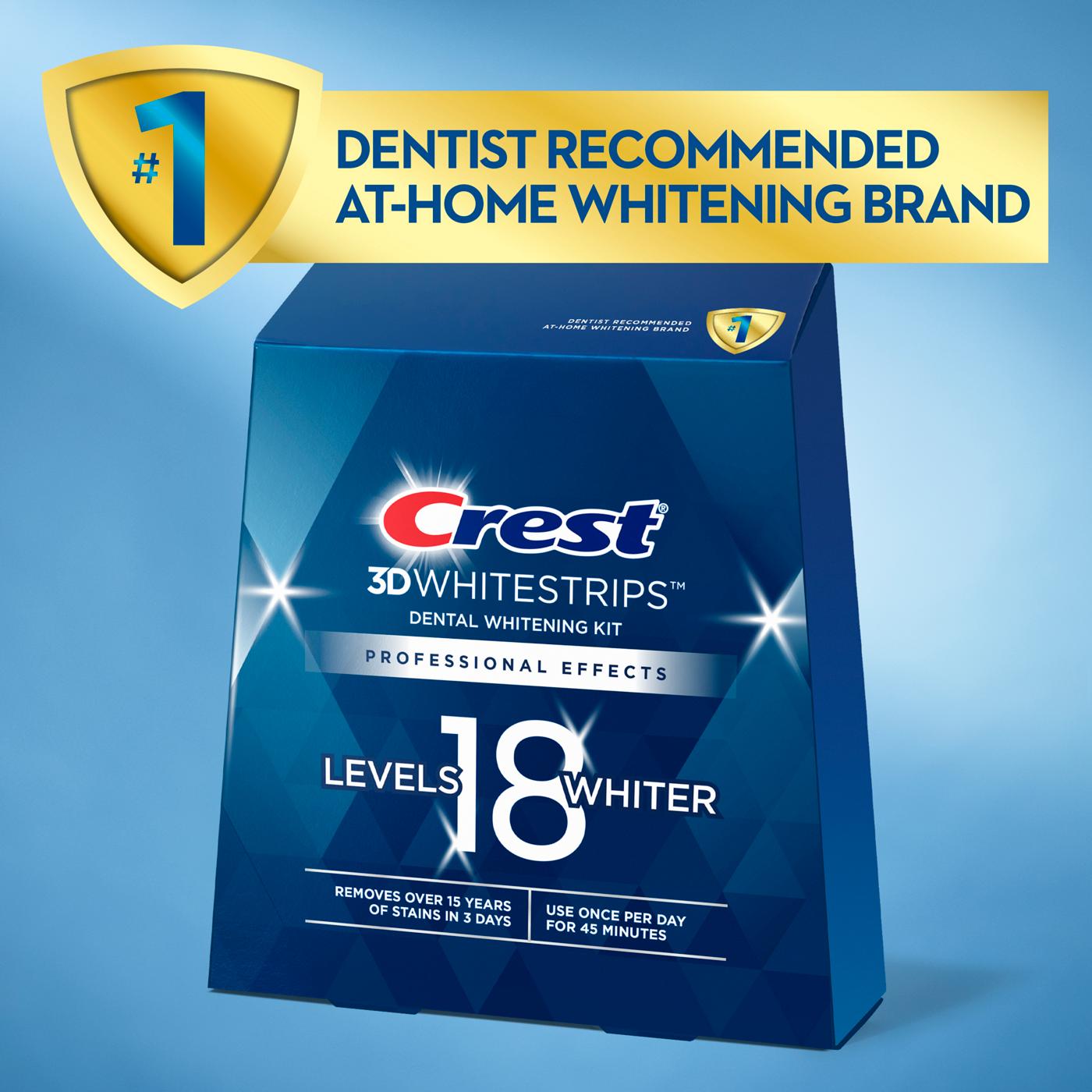 Crest 3D Whitestrips Professional Effects Dental Whitening Kit; image 5 of 6