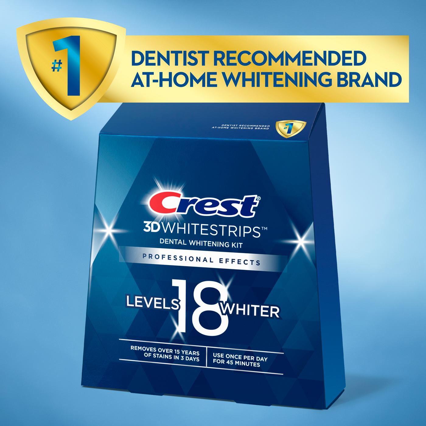 Crest 3D Whitestrips Professional Effects Dental Whitening Kit; image 6 of 6