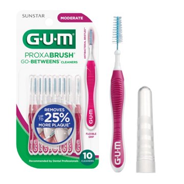 GUM Proxabrush Go-Betweens Cleaners - Moderate