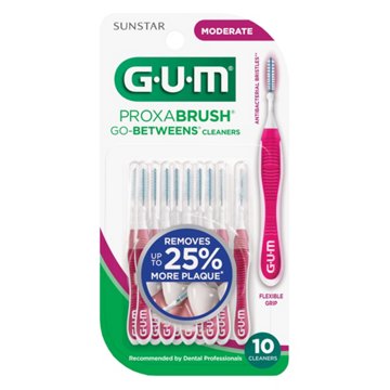 GUM Proxabrush Go-Betweens Cleaners - Moderate