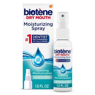 Biotene Moisturizing Dry Mouth Spray, Gentle Mint, 1.5 oz