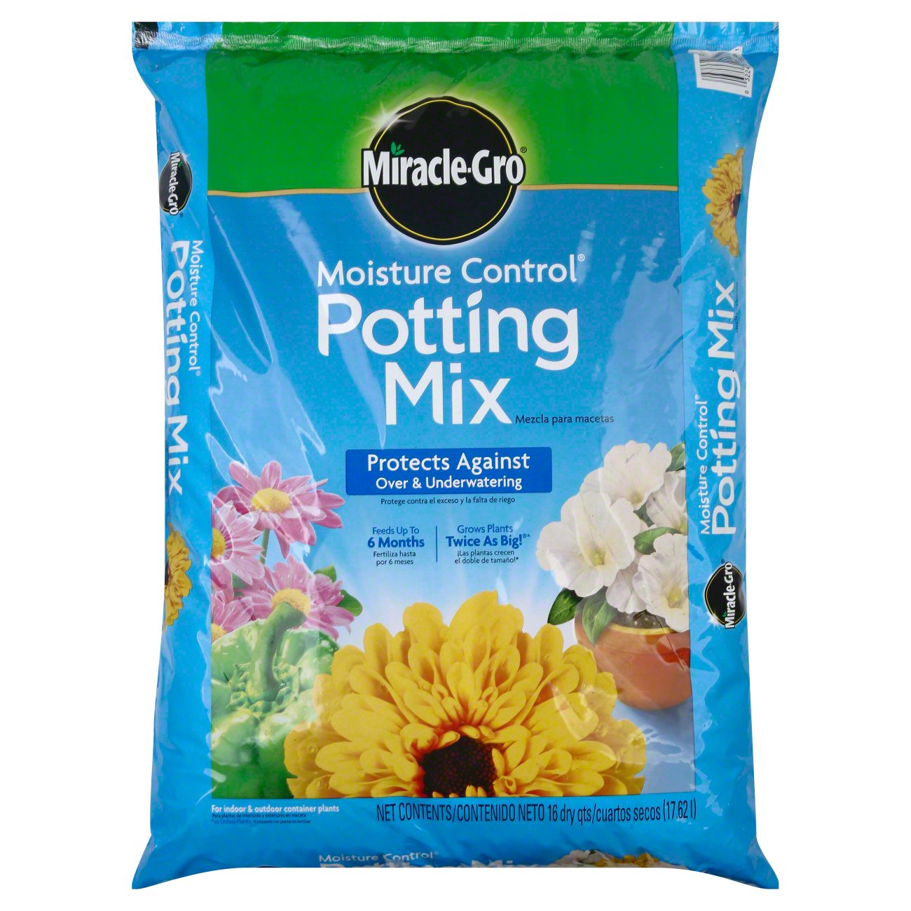 MiracleGro Moisture Control Potting Mix Shop Soil & Mulch at HEB