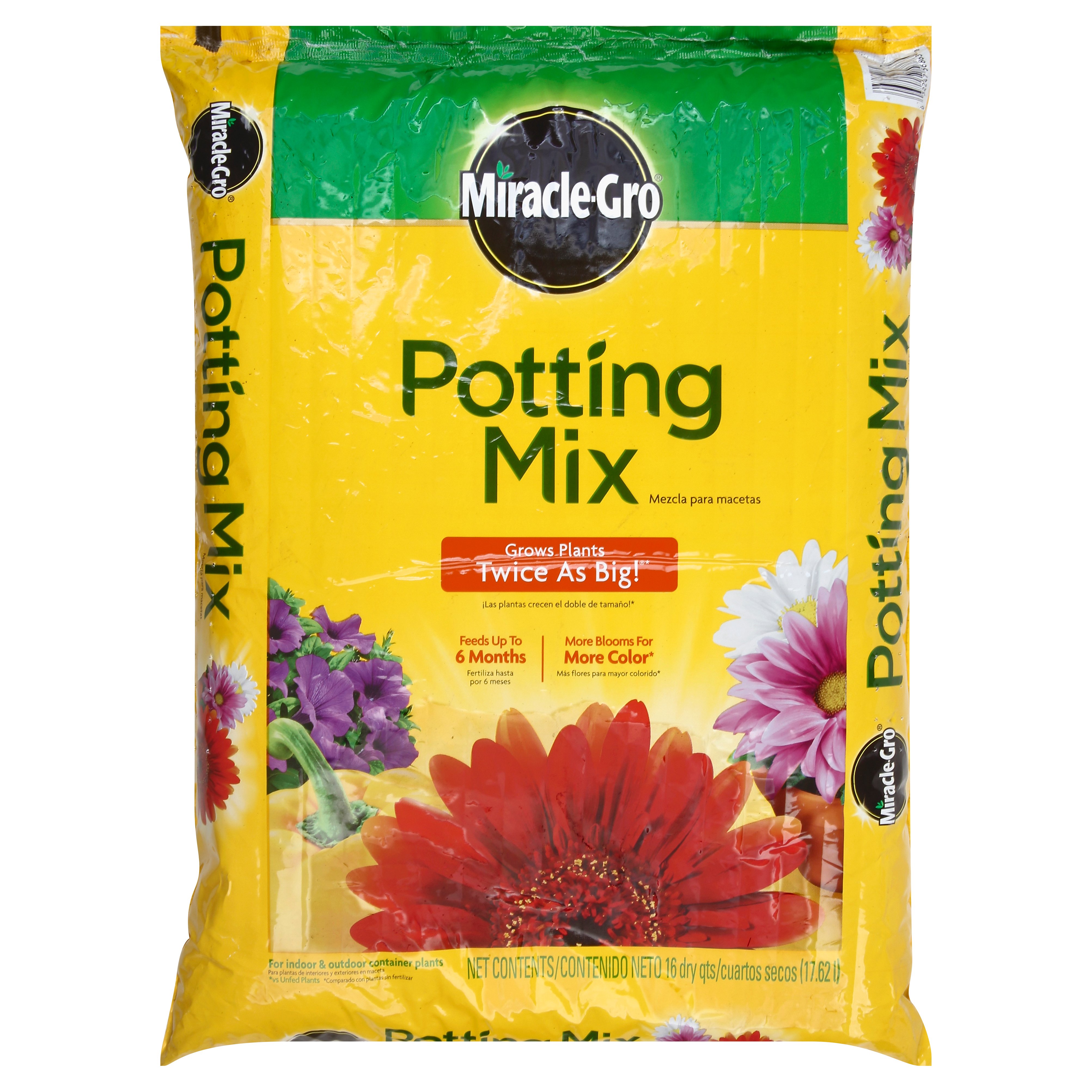 Miracle-Gro Premium Potting Mix - Shop Patio & Outdoor at H-E-B