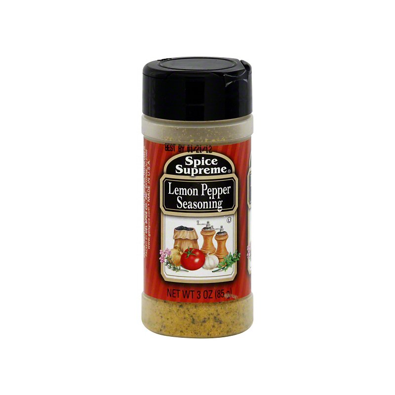 Spice Supreme Lemon Pepper Seasoning - Shop Spices & Seasonings at