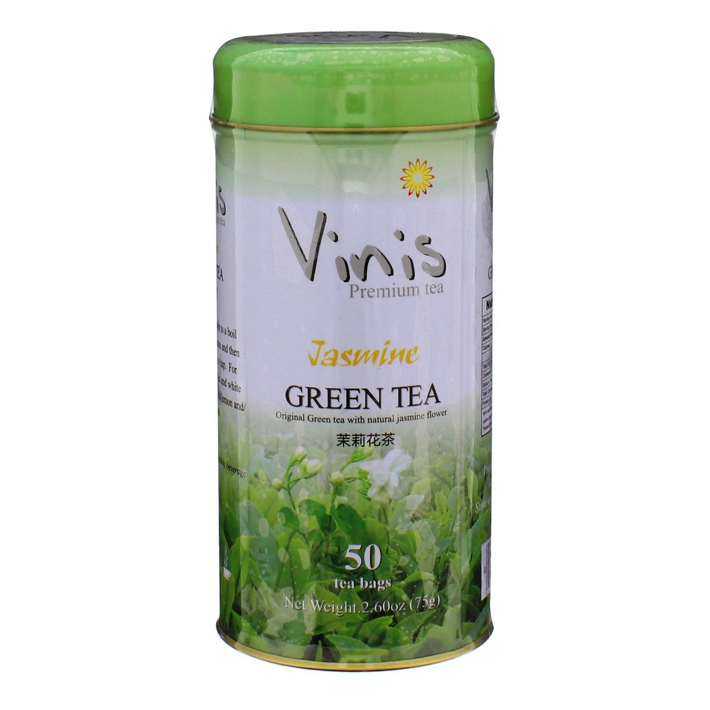 Vinis Jasmine Green Tea Bags Shop Tea at HEB