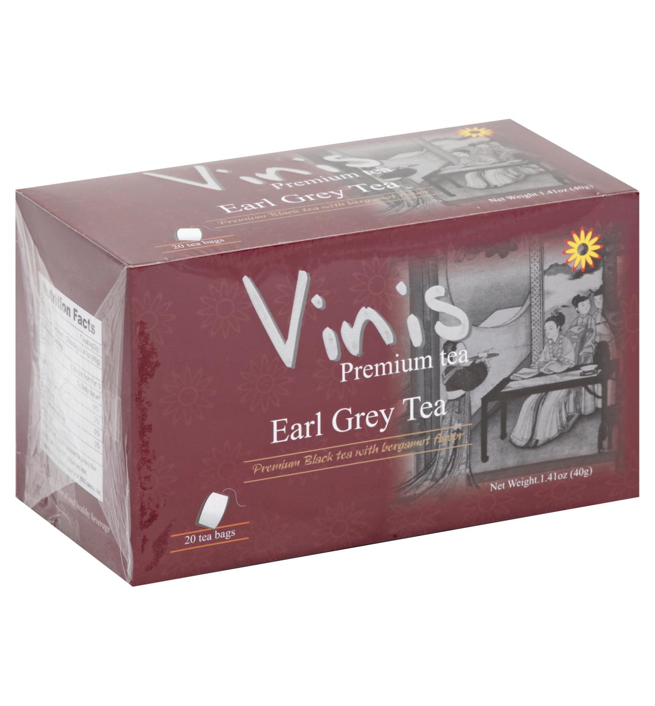 Vinis Earl Grey Tea Bags; image 1 of 2