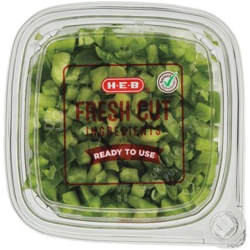 H-E-B Fresh Diced Bell Pepper & Onion, 7 oz