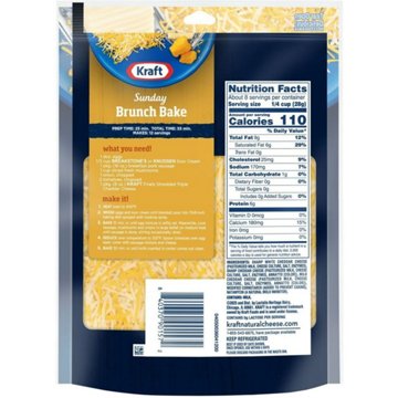 Kraft Triple Cheddar Finely Shredded Cheese