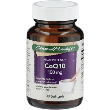 Central Market CoQ10 100mg High Potency Softgels, 30 ct