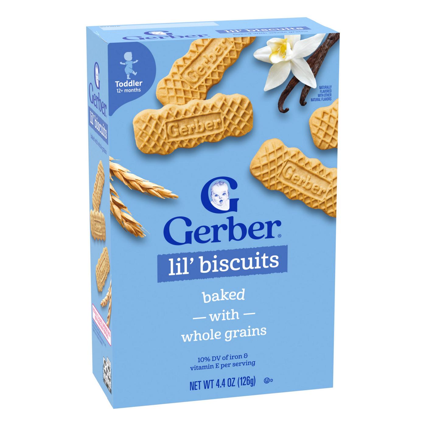 Gerber Snacks for Toddler Lil' Biscuits; image 7 of 7
