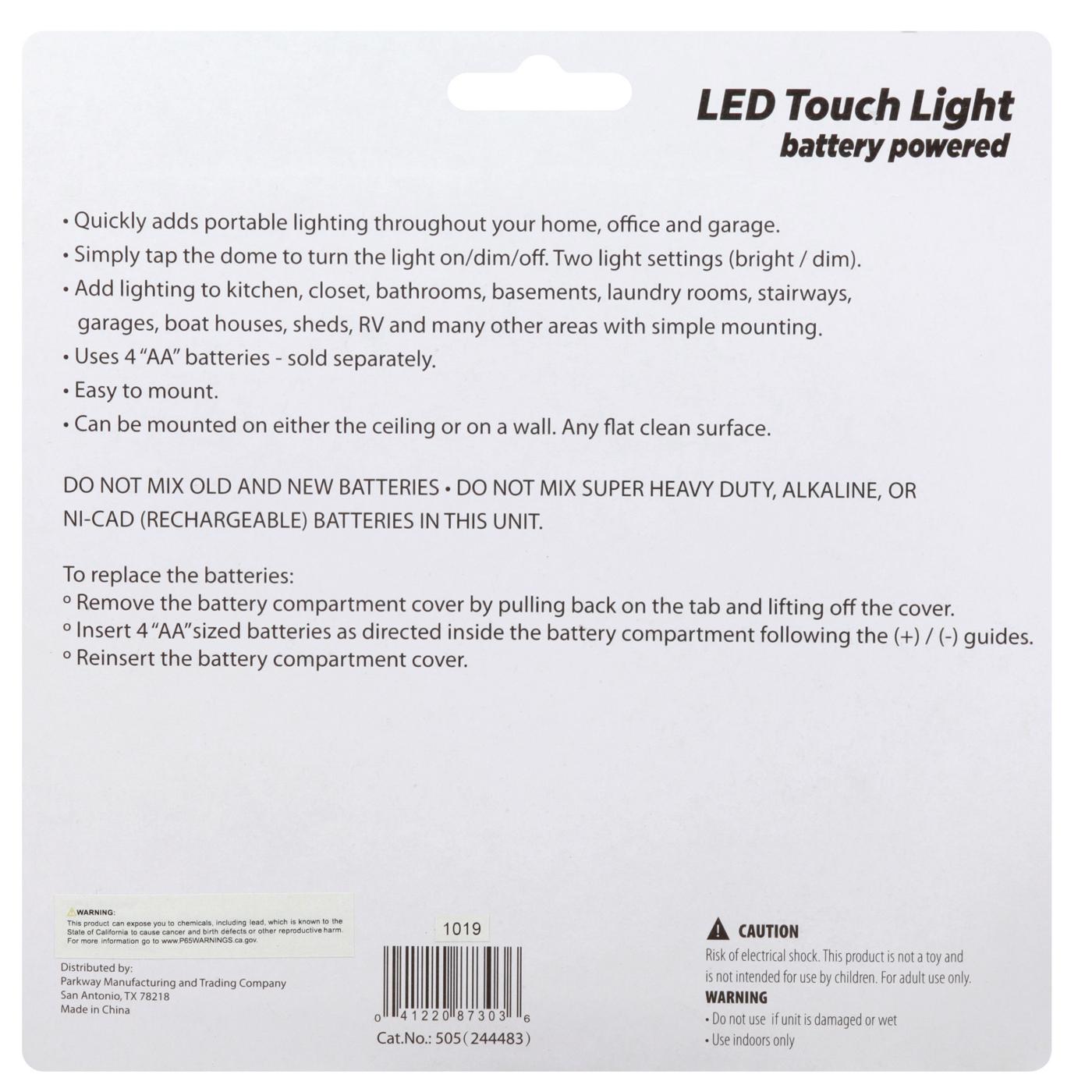 GTC LED Touch Light; image 2 of 2