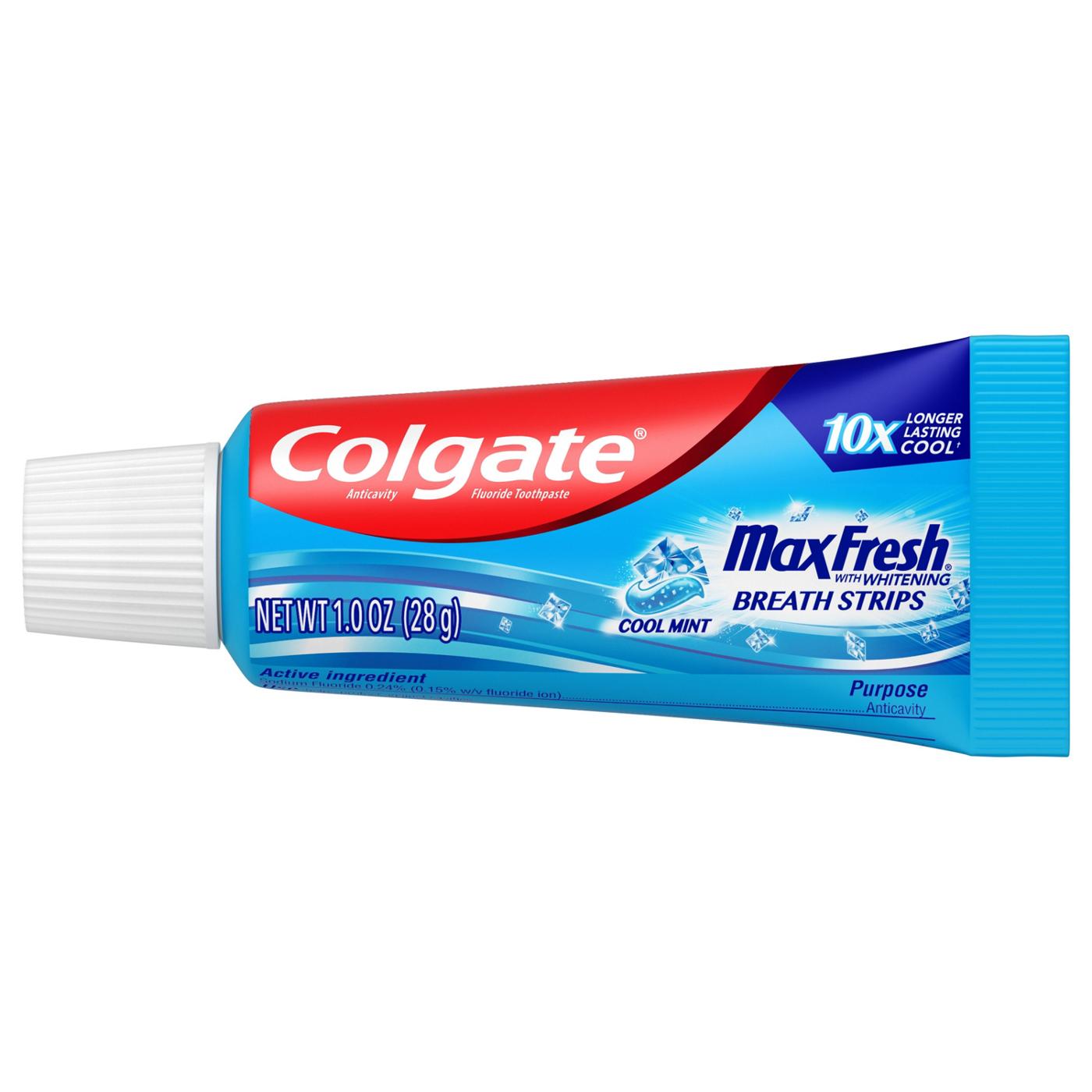 Colgate Travel Size Max Fresh Anticavity Toothpaste - Cool Mint - Shop  Toothpaste at H-E-B