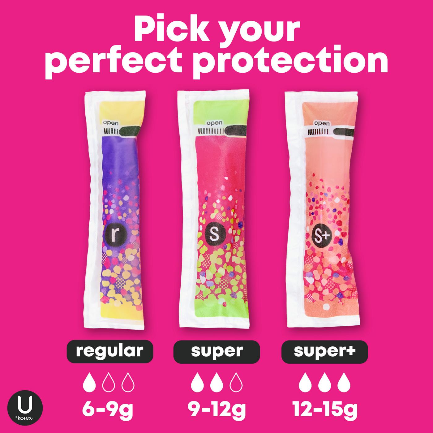 U By Kotex Click Compact Super Tampons; image 2 of 8
